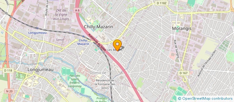 localisation de l'entreprise MONSIEUR CEDRIC ISTIN--MOUGEL  CHILLY-MAZARIN