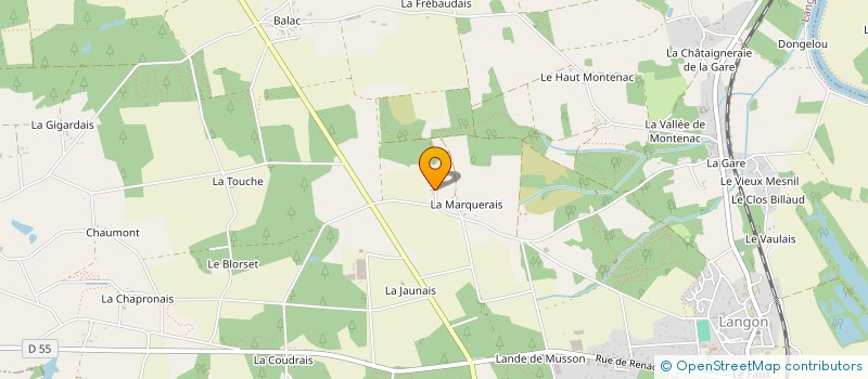 localisation de l'entreprise MONSIEUR CEDRIC IVAKHNITCHENKO  LANGON