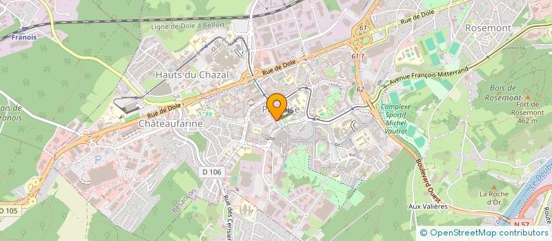 localisation de l'entreprise MONSIEUR CEDRIC IVANES  OUGNEY