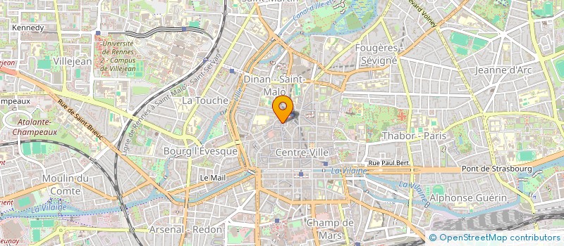 localisation de l'entreprise MONSIEUR CEDRIC JACQUENET  RENNES