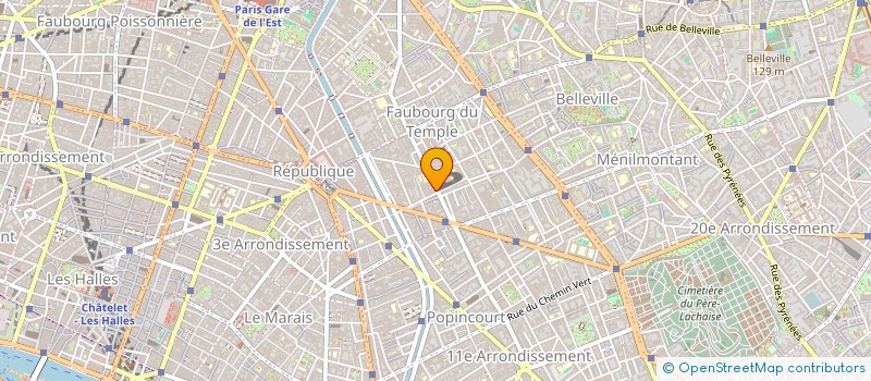 localisation de l'entreprise MONSIEUR CEDRIC JACQUIN  PARIS