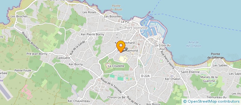 localisation de l'entreprise MONSIEUR CEDRIC JAMIN à L'ILE-D'YEU