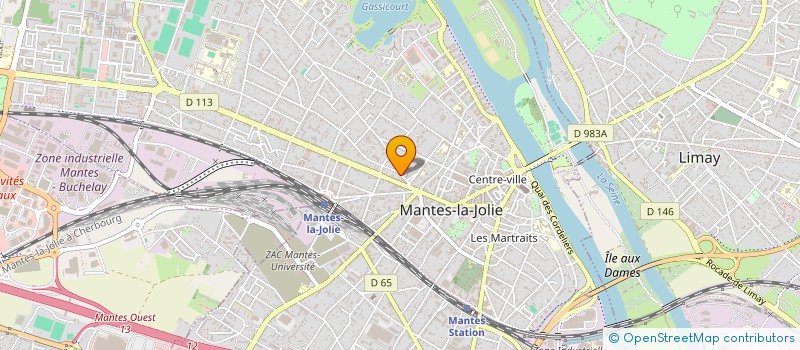 localisation de l'entreprise MONSIEUR CEDRIC JAN à MANTES-LA-JOLIE
