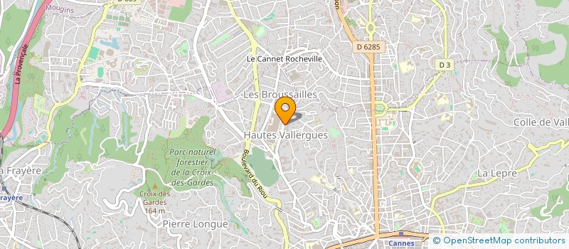 localisation de l'entreprise MONSIEUR CEDRIC JANSSEN  CANNES