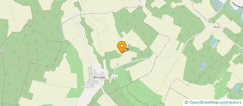 localisation de l'entreprise MONSIEUR CEDRIC JARDELLE  BROUILLET