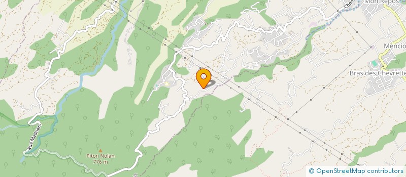 localisation de l'entreprise MONSIEUR CEDRIC JEAN-FRANCOIS  SAINTE-SUZANNE