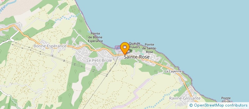 localisation de l'entreprise MONSIEUR CEDRIC JEAN THIERRY SONGONIA  SAINTE-ROSE