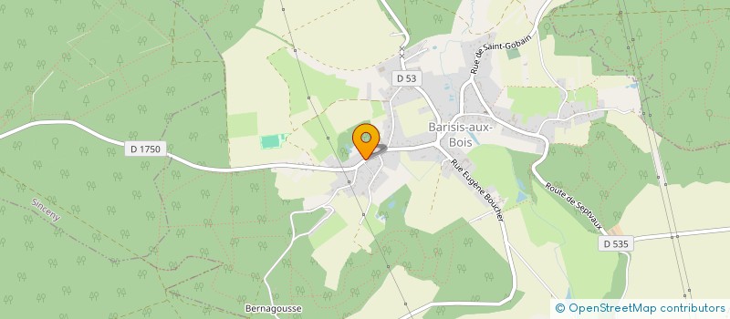 localisation de l'entreprise MONSIEUR CEDRIC JEANMINGIN à BARISIS-AUX-BOIS