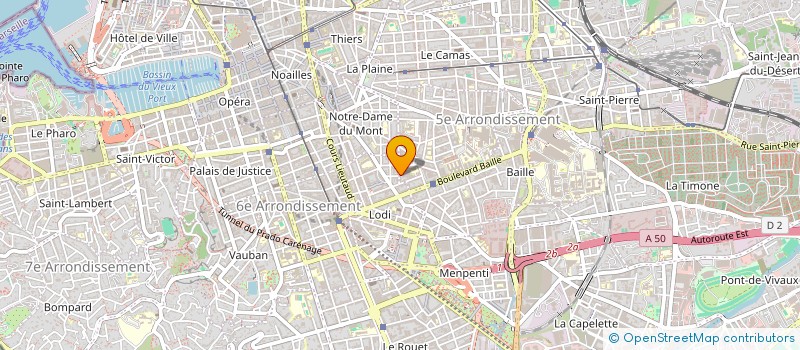 localisation de l'entreprise MONSIEUR CEDRIC JIMENEZ à MARSEILLE