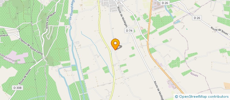 localisation de l'entreprise MONSIEUR CEDRIC JIMENEZ  NOVES