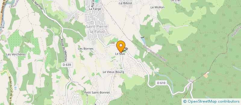 localisation de l'entreprise MONSIEUR CEDRIC JOLIVET à SAINT-PIERRE-LA-PALUD