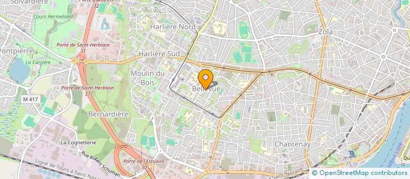 localisation de l'entreprise MONSIEUR CEDRIC JOPWOU à NANTES