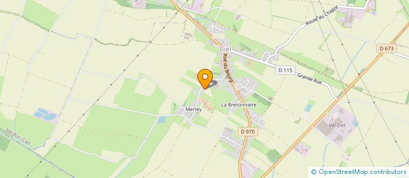 localisation de l'entreprise MONSIEUR CEDRIC JOUVENCEAU  CIEL