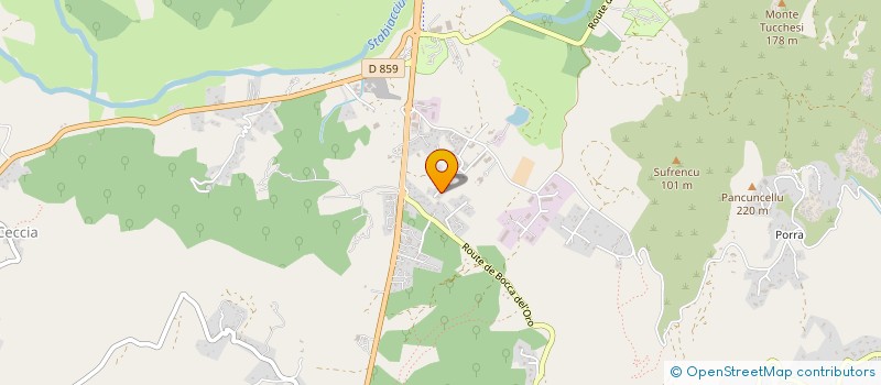 localisation de l'entreprise MONSIEUR CEDRIC JULLIAN  PORTO-VECCHIO