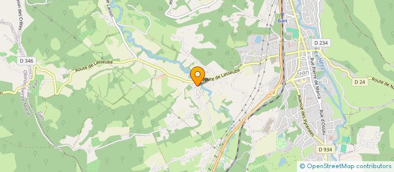 localisation de l'entreprise MONSIEUR CEDRIC JUMEAU à GAN