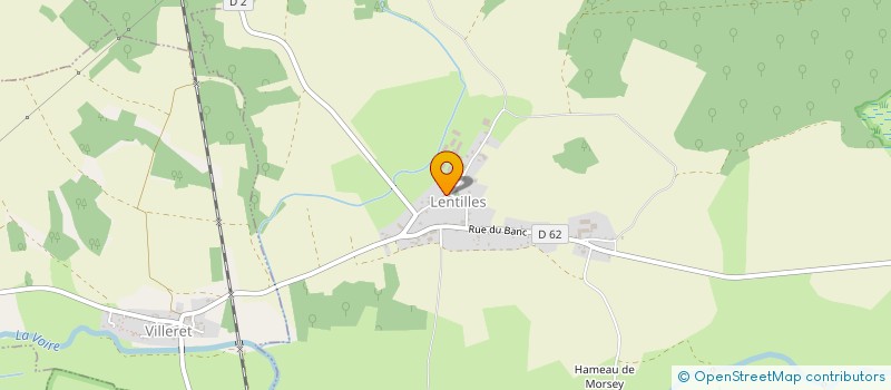 localisation de l'entreprise MONSIEUR CEDRIC JUNG  LENTILLES