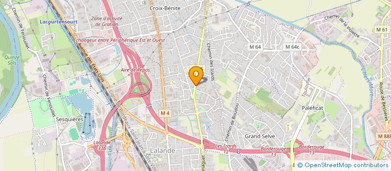 localisation de l'entreprise MONSIEUR CEDRIC K BIDI à TOULOUSE