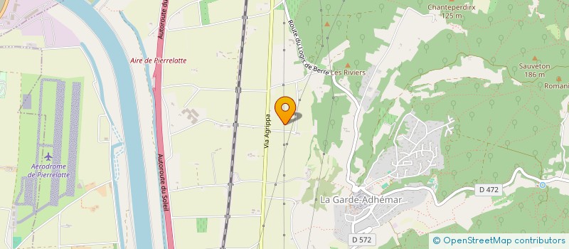 localisation de l'entreprise MONSIEUR CEDRIC KEMMAS  LA GARDE-ADHEMAR