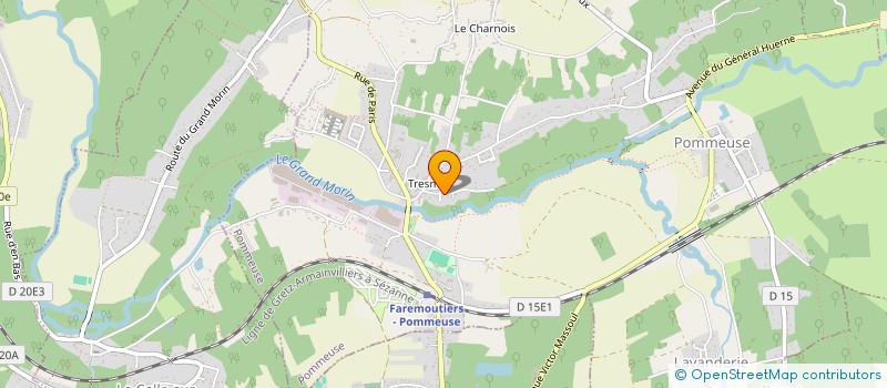 localisation de l'entreprise MONSIEUR CEDRIC KERAMPRAN  POMMEUSE