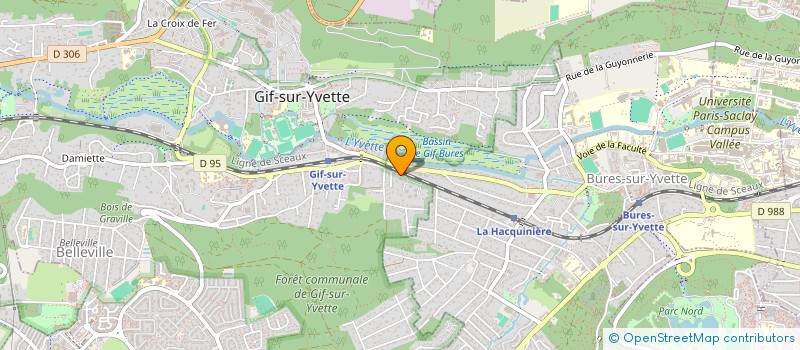 localisation de l'entreprise MONSIEUR CEDRIC KERBOURCH à GIF-SUR-YVETTE