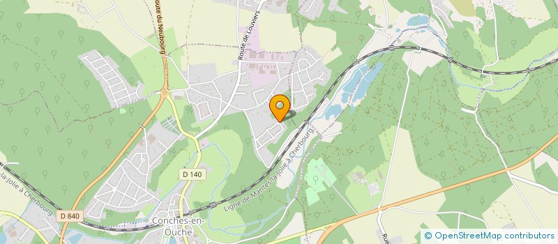 localisation de l'entreprise MONSIEUR CEDRIC KHALIFA  CONCHES-EN-OUCHE