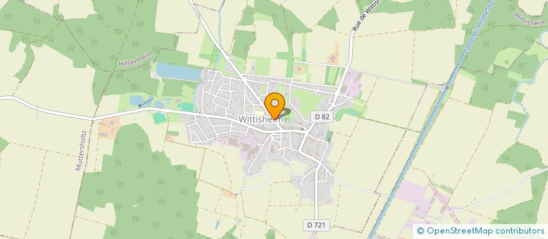 localisation de l'entreprise MONSIEUR CEDRIC KNOBLOCH  WITTISHEIM