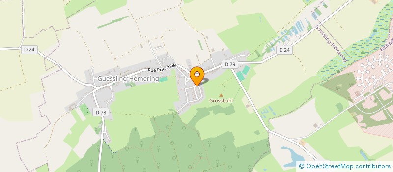 localisation de l'entreprise MONSIEUR CEDRIC KOLLMAN  GUESSLING-HEMERING