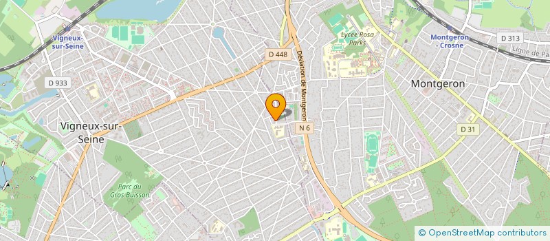 localisation de l'entreprise MONSIEUR CEDRIC KOUAME NEGALO à VIGNEUX-SUR-SEINE