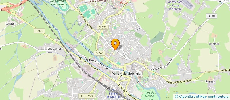 localisation de l'entreprise MONSIEUR CEDRIC LABROSSE à PARAY-LE-MONIAL