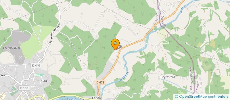 localisation de l'entreprise MONSIEUR CEDRIC LABROUE  FUMEL