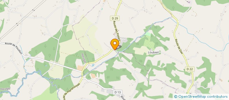 localisation de l'entreprise MONSIEUR CEDRIC LAFARGUE  BENESSE-LES-DAX