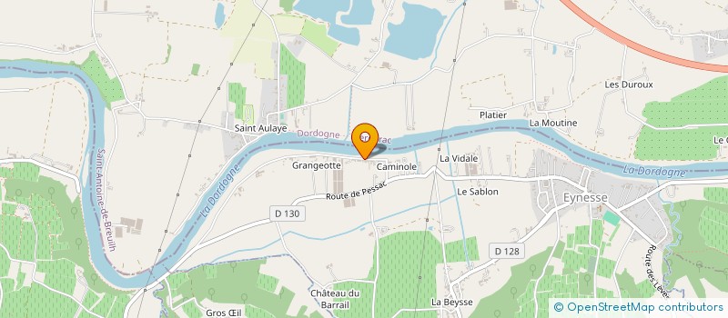 localisation de l'entreprise MONSIEUR CEDRIC LAFONT  EYNESSE