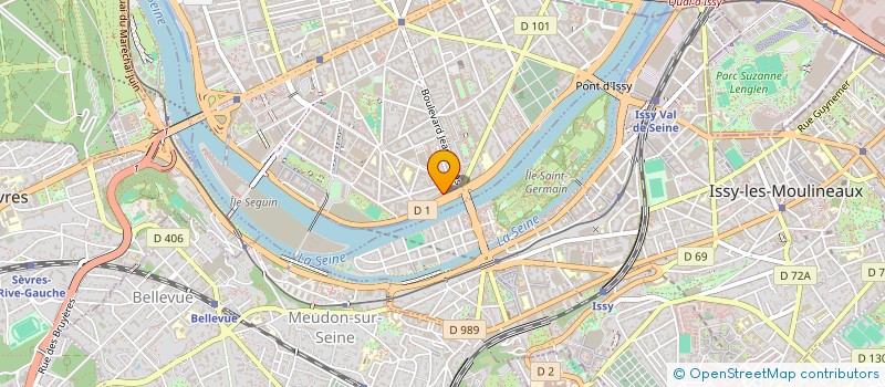 localisation de l'entreprise MONSIEUR CEDRIC LAFOURCADE à BOULOGNE-BILLANCOURT