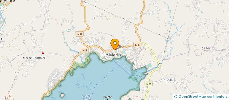 localisation de l'entreprise MONSIEUR CEDRIC LAGIER à LE MARIN