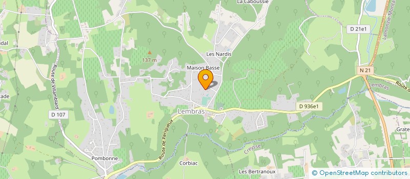 localisation de l'entreprise MONSIEUR CEDRIC LAHMADI  LEMBRAS