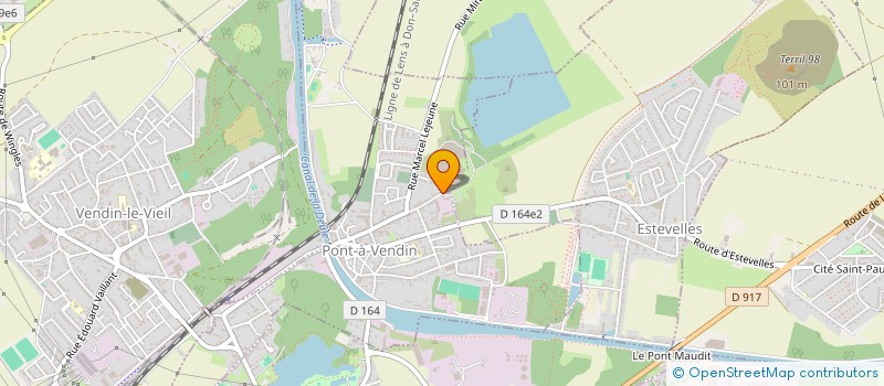 localisation de l'entreprise MONSIEUR CEDRIC LAIGNEL  PONT-A-VENDIN