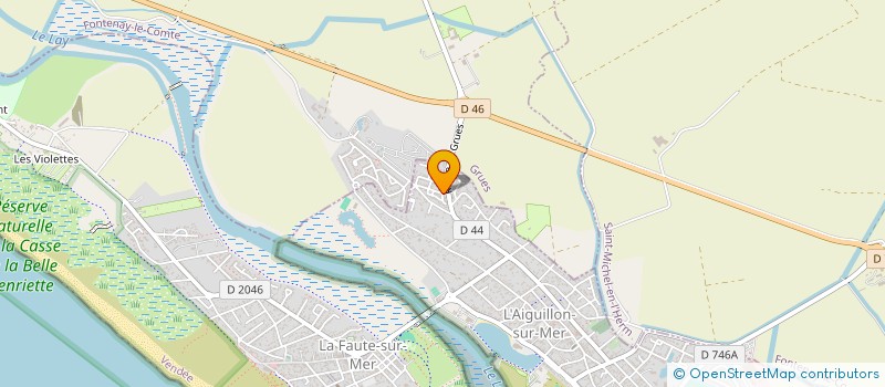 localisation de l'entreprise MONSIEUR CEDRIC LAMBERT à L'AIGUILLON-LA-PRESQU'ILE