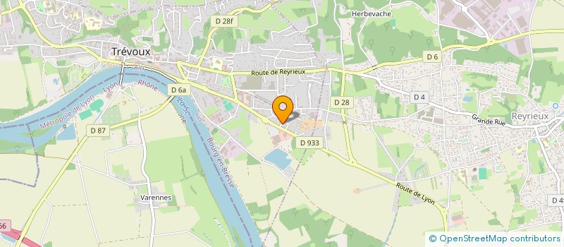 localisation de l'entreprise MONSIEUR CEDRIC LAMBERT à TREVOUX