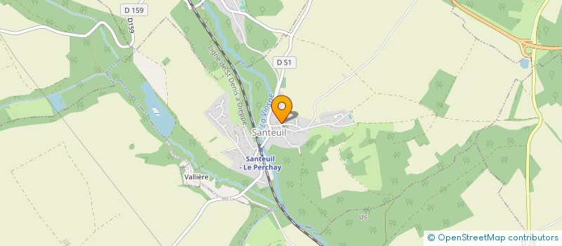 localisation de l'entreprise MONSIEUR CEDRIC LAMBLE  HARAVILLIERS