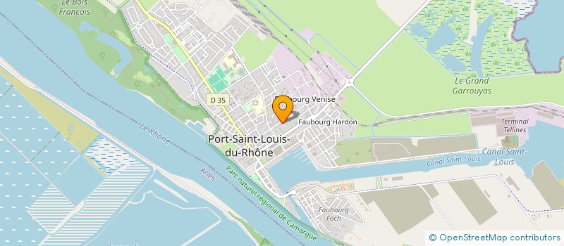 localisation de l'entreprise MONSIEUR CEDRIC LANDI à PORT-SAINT-LOUIS-DU-RHONE