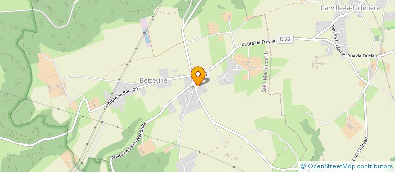 localisation de l'entreprise MONSIEUR CEDRIC LANG  SAINT MARTIN DE L'IF