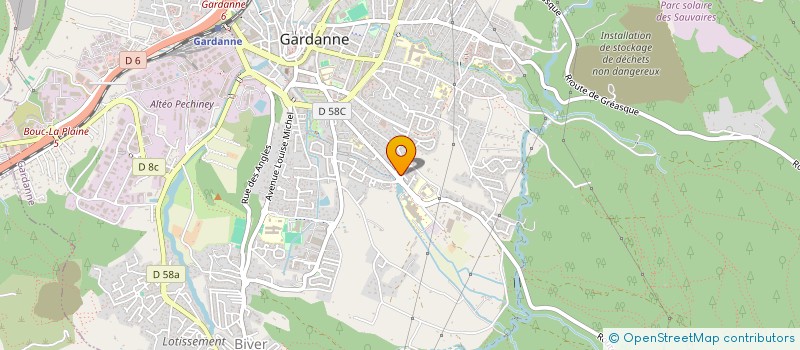 localisation de l'entreprise MONSIEUR CEDRIC LAPIERRE à GARDANNE