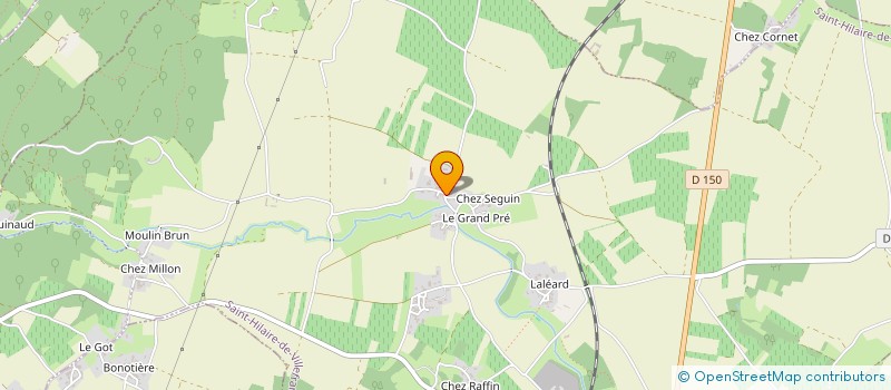 localisation de l'entreprise MONSIEUR CEDRIC LAROCHE  BURIE