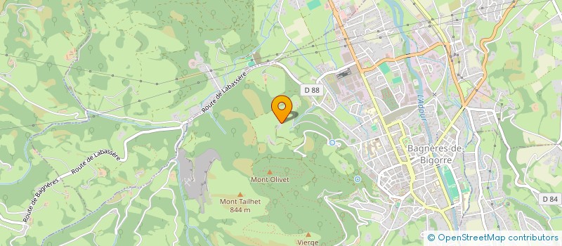 localisation de l'entreprise MONSIEUR CEDRIC LARROQUE  ASTUGUE