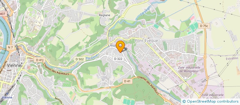localisation de l'entreprise MONSIEUR CEDRIC LAURENT à VIENNE
