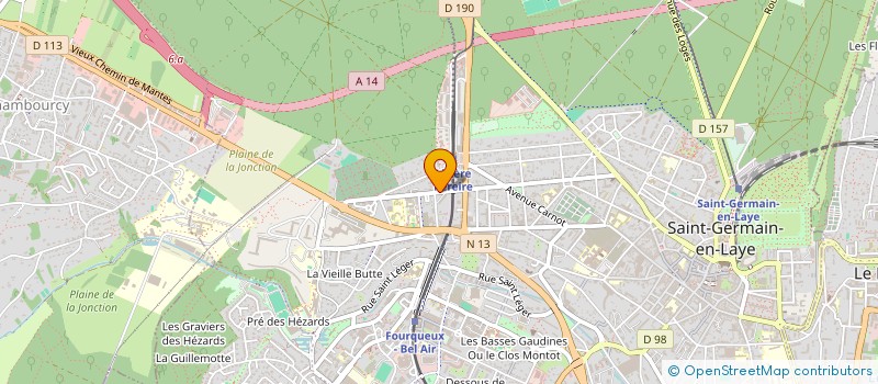 localisation de l'entreprise MONSIEUR CEDRIC LAUVERGEON à SAINT-GERMAIN-EN-LAYE