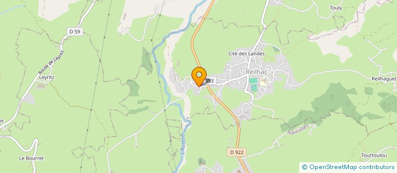 localisation de l'entreprise MONSIEUR CEDRIC LAVEISSIERE à REILHAC