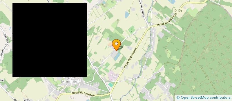 localisation de l'entreprise MONSIEUR CEDRIC LE BACQUER  MONTJOIRE