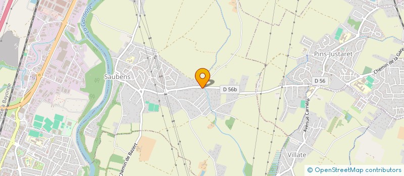 localisation de l'entreprise MONSIEUR CEDRIC LE BEHEREC  SAUBENS