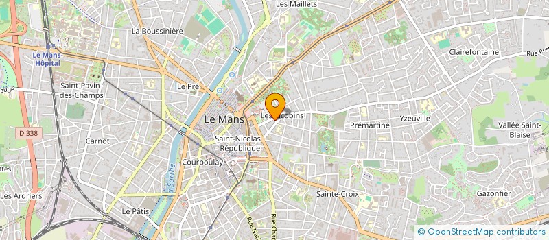 localisation de l'entreprise MONSIEUR CEDRIC LE BESCOND DE COATPONT à LE MANS